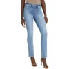 Shop 7 For All Mankind Kimmie Womens Fitted Denim Straight Leg Jeans