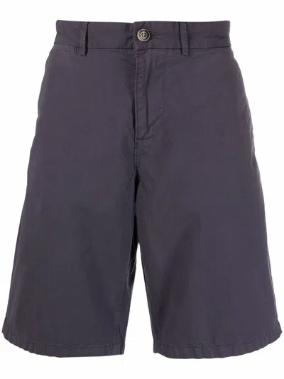 7 For All Mankind Knee-length Chino Shorts In 蓝色