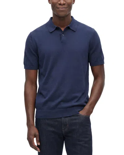 7 For All Mankind Knit Polo Sweater In Multi