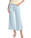 7 For All Mankind Left Hand Cropped Lotta Malibu Sky Wide Leg Jean In Blue