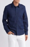 7 For All Mankind Left Hand Denim Button-up Shirt