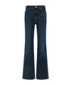 7 For All Mankind Leggy Bootcut Jeans In Blue