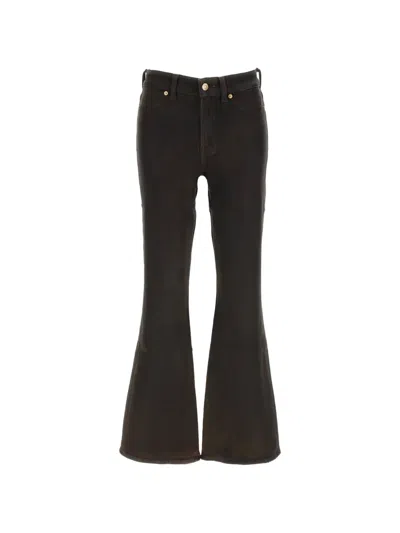 7 For All Mankind Leggy Bootcut Jeans In Brown