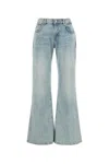7 For All Mankind Light Blue Spencer Jeans In Light Blue