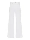 7 For All Mankind Lotta Linen Santorini In White