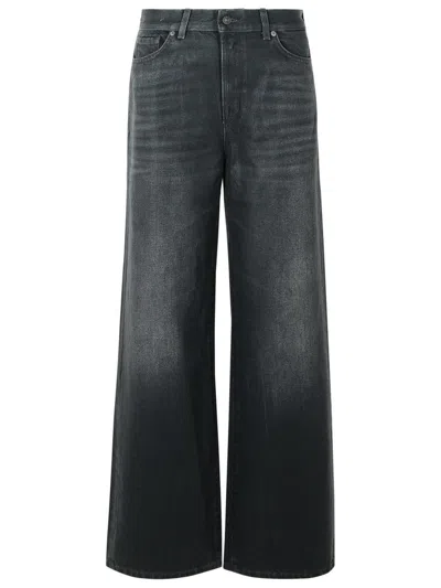 7 For All Mankind Scout Liquorice In Black