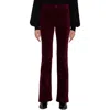 7 For All Mankind Lisha Womens Velvet Bootcut Pants