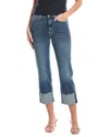 7 For All Mankind Logan High-rise Cropped Slim Jeans In Blue