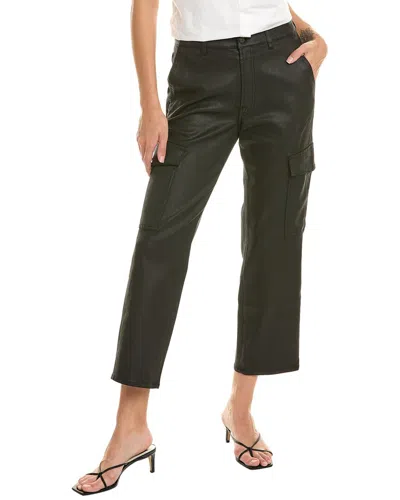 7 For All Mankind Logan Coated Black Cargo Jean
