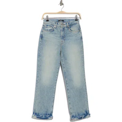 7 FOR ALL MANKIND 7 FOR ALL MANKIND LOGAN HIGH WAIST STOVEPIPE JEANS