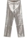 7 For All Mankind Logan Stovepipe Jeans In Grey