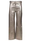 7 FOR ALL MANKIND LOGAN JEANS SILVER