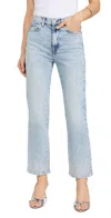 7 For All Mankind Logan Stovepipe Jeans Juicy In Juicy