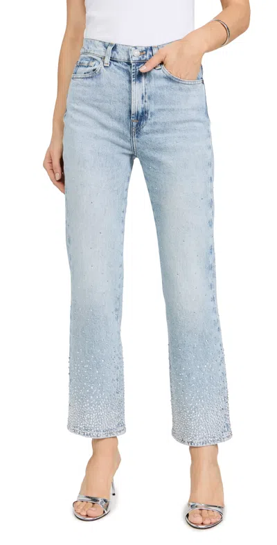 7 For All Mankind Logan Stovepipe Jeans Juicy