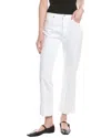 7 For All Mankind The Modern Straight Casablanca Tailored Straight Leg Jean In White