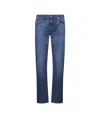 7 For All Mankind Logo Denim Jeans In Blue