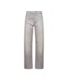 7 For All Mankind Logo Denim Jeans In Gray