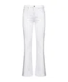 7 For All Mankind Logo Denim Jeans In White