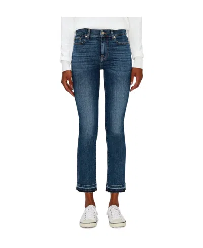 7 For All Mankind Logo Jeans In Blue
