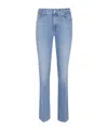 7 For All Mankind Bloom Bootcut Jeans Faded Wash