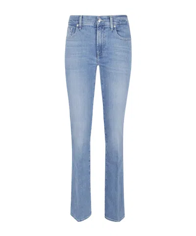 7 FOR ALL MANKIND LOGO ON JEANS