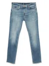 7 For All Mankind Logo-patch Jeans In Blue