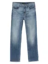 7 For All Mankind Logo-patch Jeans In Blue