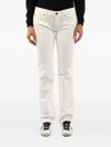 7 For All Mankind Logo-patch Jeans In White