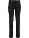 7 For All Mankind Slimmy Luxe Performance Erjon In Black