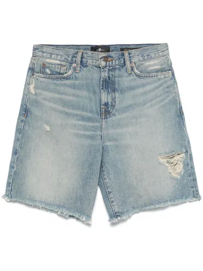 7 FOR ALL MANKIND LOLA DENIM SHORTS