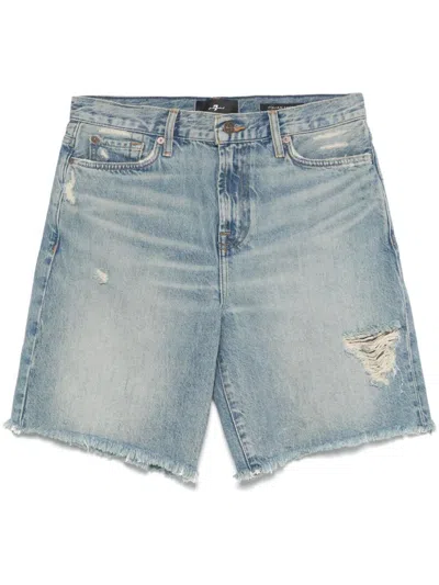 7 FOR ALL MANKIND 7 FOR ALL MANKIND LOLA SHORTS COPPER CLOTHING