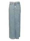 7 For All Mankind Long Skirt Arizona With High Slit