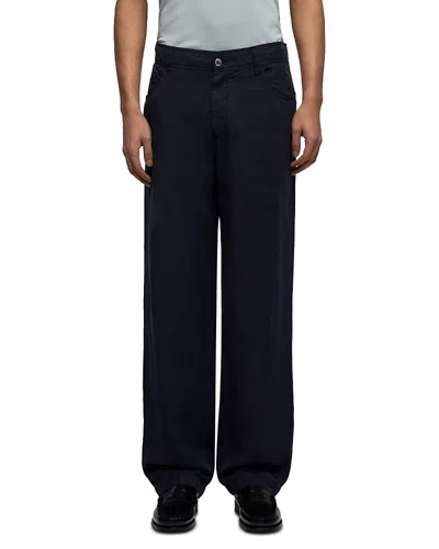 7 For All Mankind Loose Fit Hybrid Jogger Pants In Blue