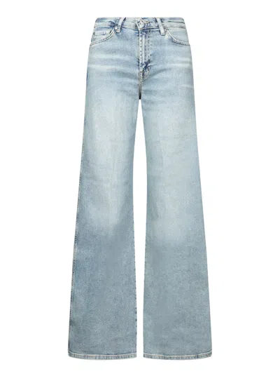7 FOR ALL MANKIND LOTTA AMUSE LIGHT BLUE JEANS
