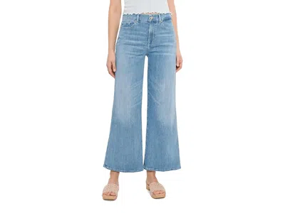 7 For All Mankind Lotta Ankle In Glisten In Blue