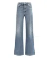 7 For All Mankind Lotta Wide-leg Jeans In Blue