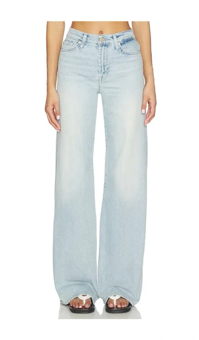 7 For All Mankind Lotta 와이드 레그 In Blue