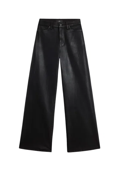 7 For All Mankind Lotta Coated Black