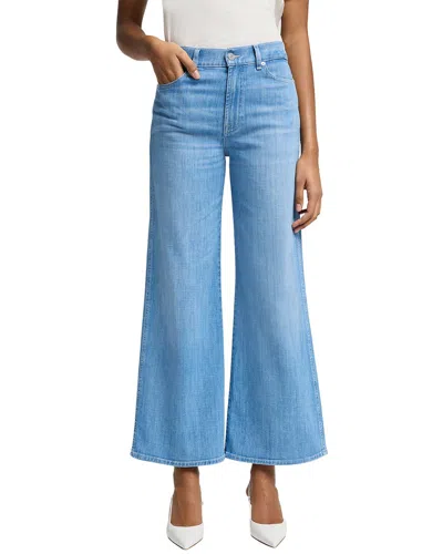 7 For All Mankind Lotta Cropped Charleston Straight Leg Jean In Blue