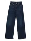 7 For All Mankind Lotta Denim Jeans In Blue
