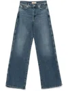 7 For All Mankind Lotta Flared Denim Jeans In Blue