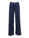 7 For All Mankind Lotta Halona Mid-rise Slim Tapered Jeans In Black
