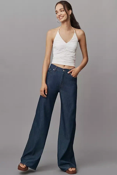 7 For All Mankind Lotta High-rise Wide-leg Jeans