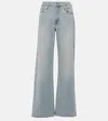 7 For All Mankind Denim Trouser In Blue