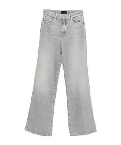 7 FOR ALL MANKIND LOTTA HIGH-WAISTED WIDE-LEG JEANS