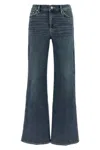 7 For All Mankind Looped Waistband Five Pockets Wide-leg Pants