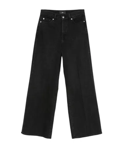7 For All Mankind Lotta Jeans In Black