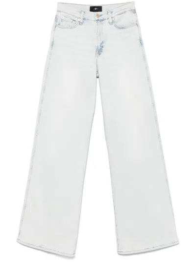 7 For All Mankind Lotta Jeans In Blue