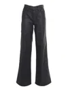 7 For All Mankind Lotta Jet Setter Black In Black