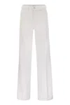 7 For All Mankind Lotta Linen - High Waist Flared Jeans